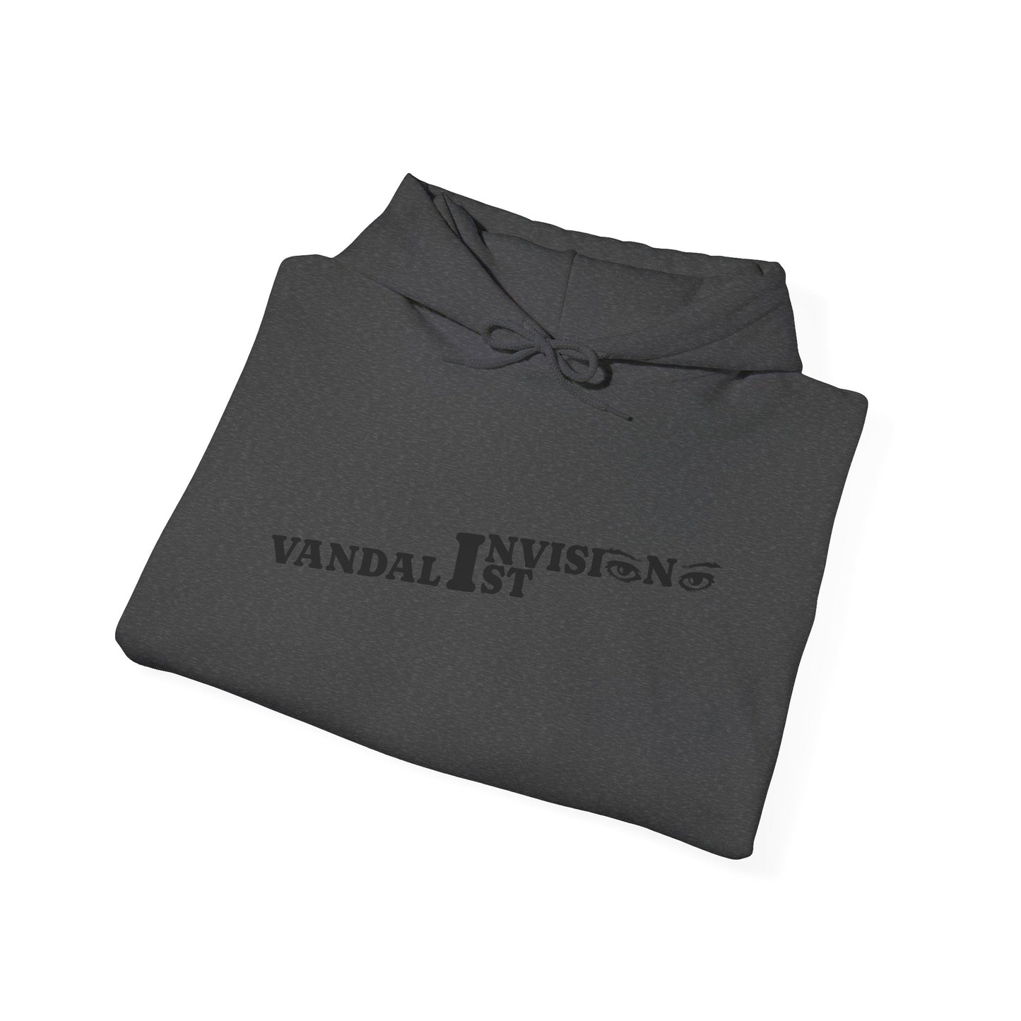 Unisex Heavy Blend™ Hoodie - 'Invisible Vandalist' Graphic Sweatshirt for Urban Style